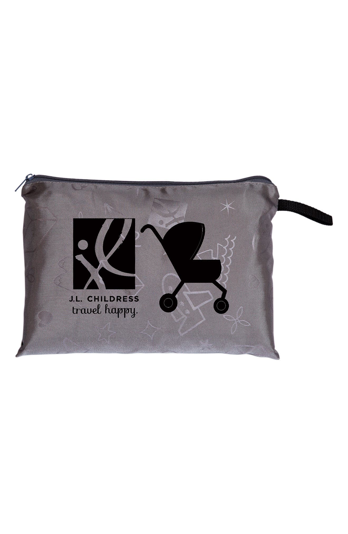 J.L. Childress Deluxe Gate Check Travel Bag for Umbrella Strollers, Alternate, color, Grey