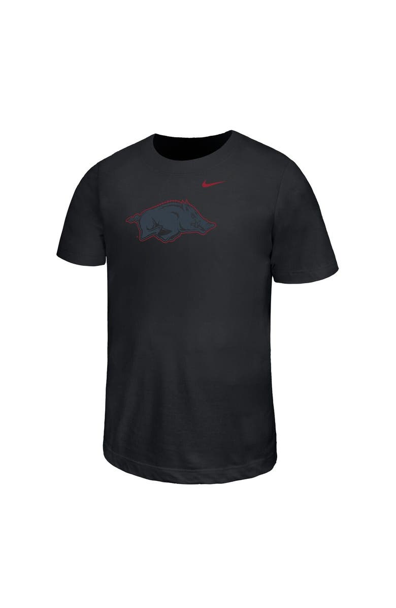 Nike Youth Nike Black Arkansas Razorbacks Legend Color Pop Performance T-Shirt, Alternate, color, Black