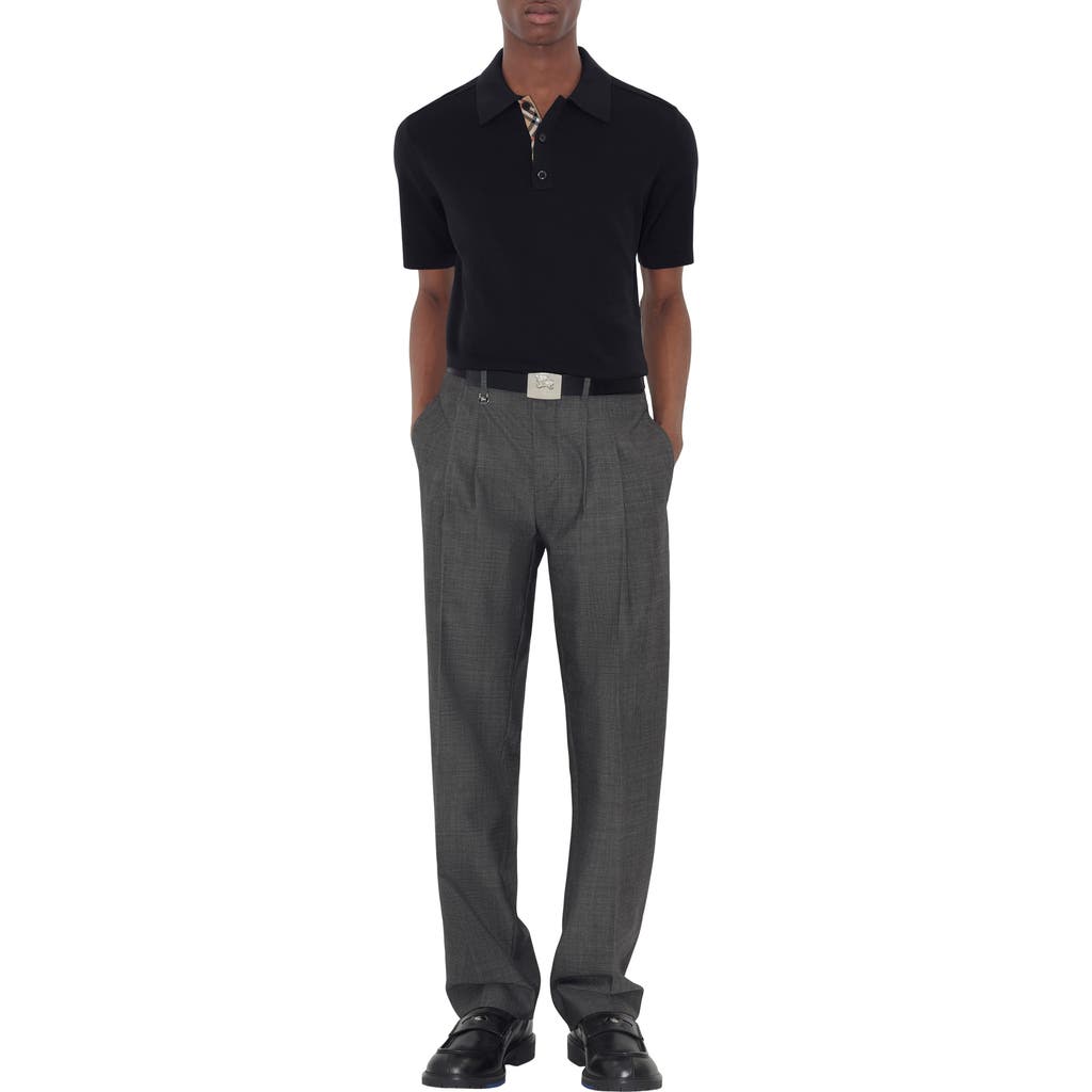 Burberry Wool Polo Shirt