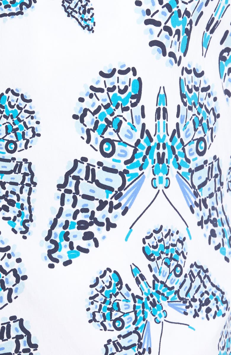 Vilebrequin Moorise Butterflies Superflex Swim Trunks, Alternate, color, 