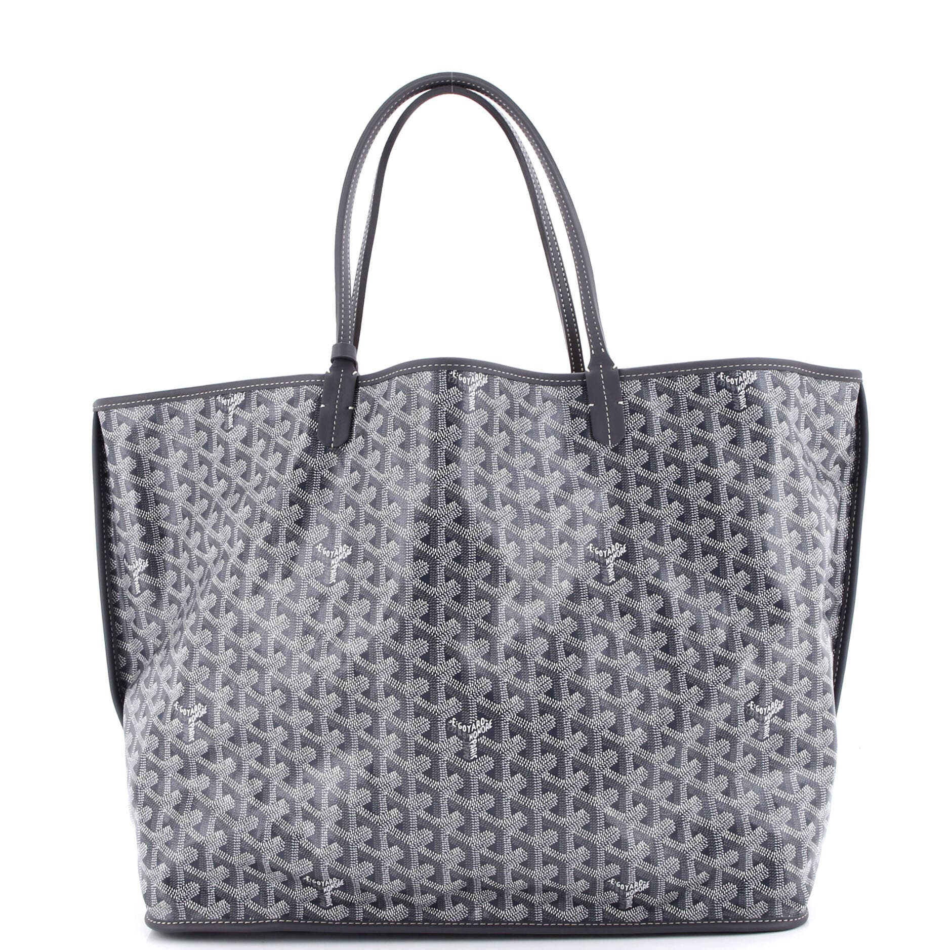 Pre-Owned Goyard Anjou Reversible Tote Coated Canvas GM, Alternate, color, 