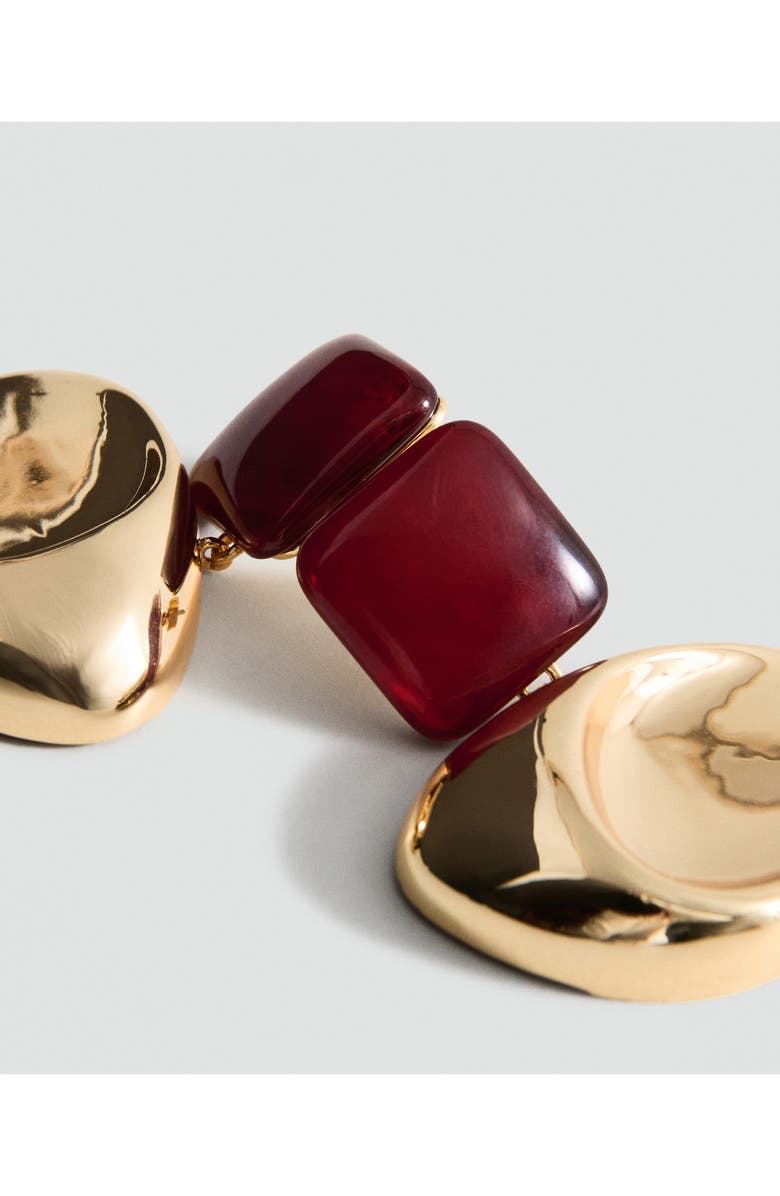 MANGO Mixed Drop Earrings, Alternate, color, Gold