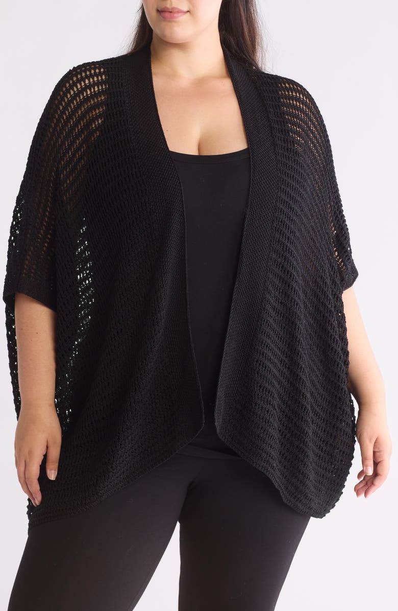 MAX STUDIO Open Stitch Cardigan, Main, color, 