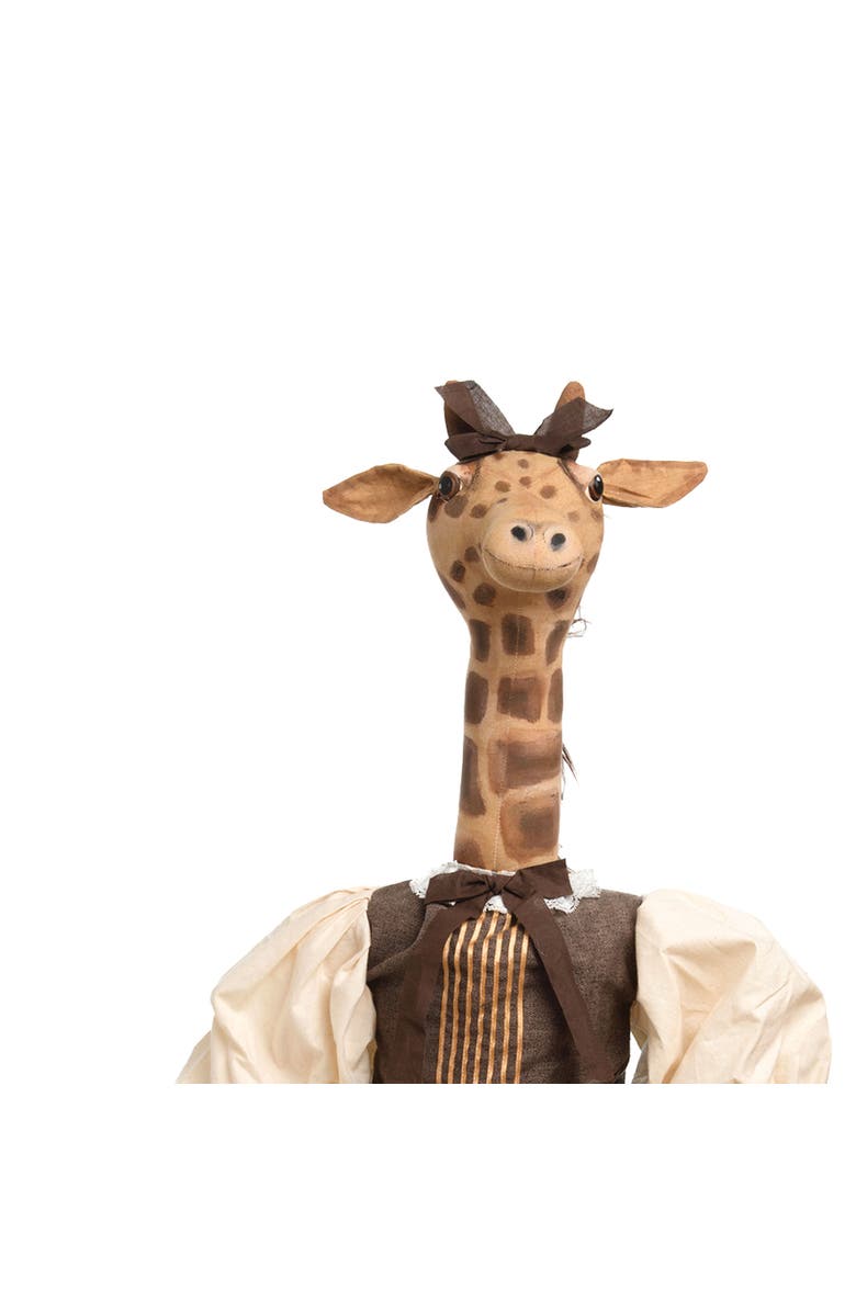 Gallerie II Jenny Giraffe Gathered Traditions Joe Spencer Figure Art Doll, Alternate, color, Yellow
