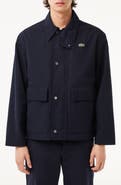 Lacoste Water Resistant Utility Jacket