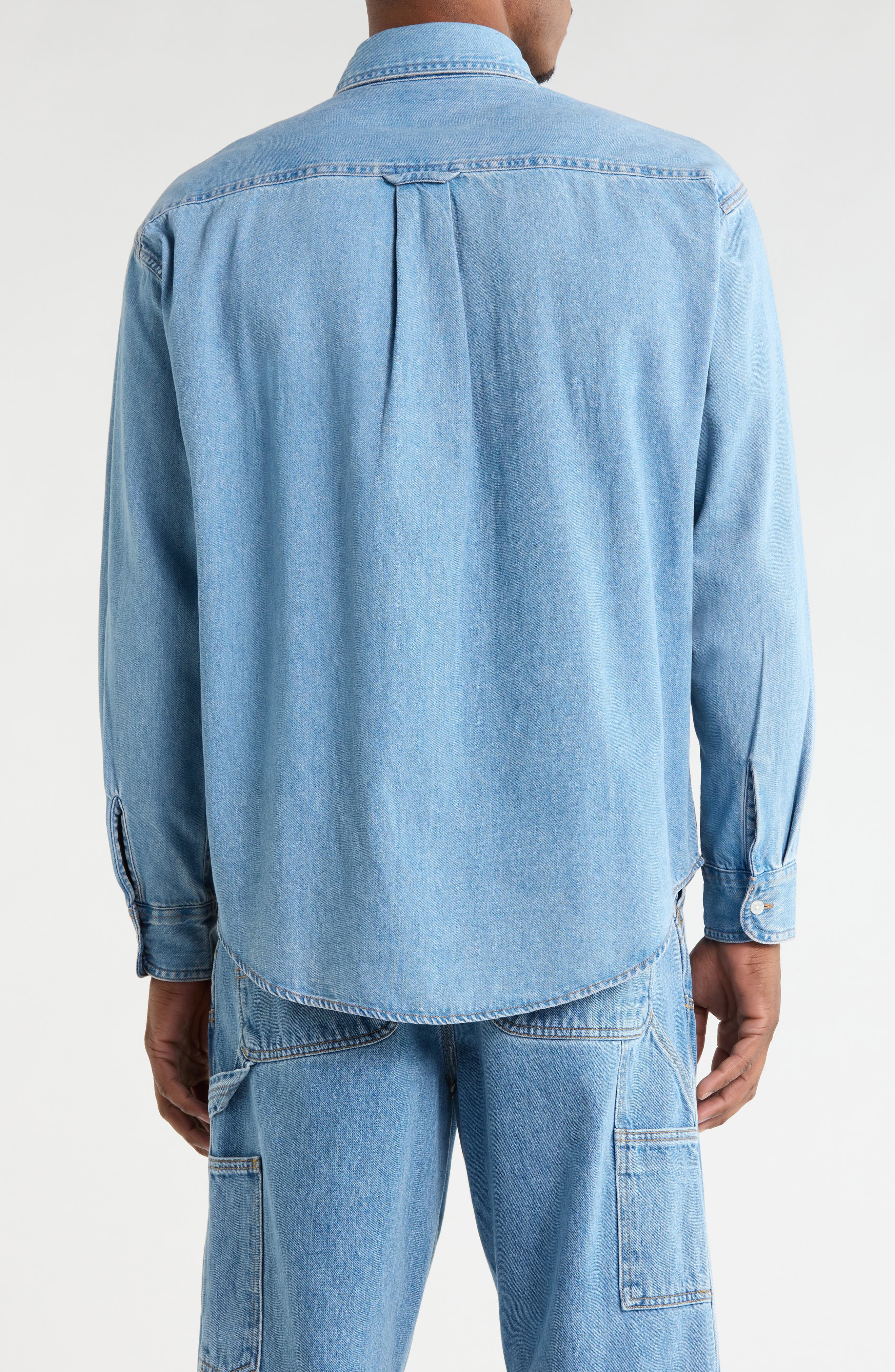 Lucas Denim Button-Down Shirt - image 2