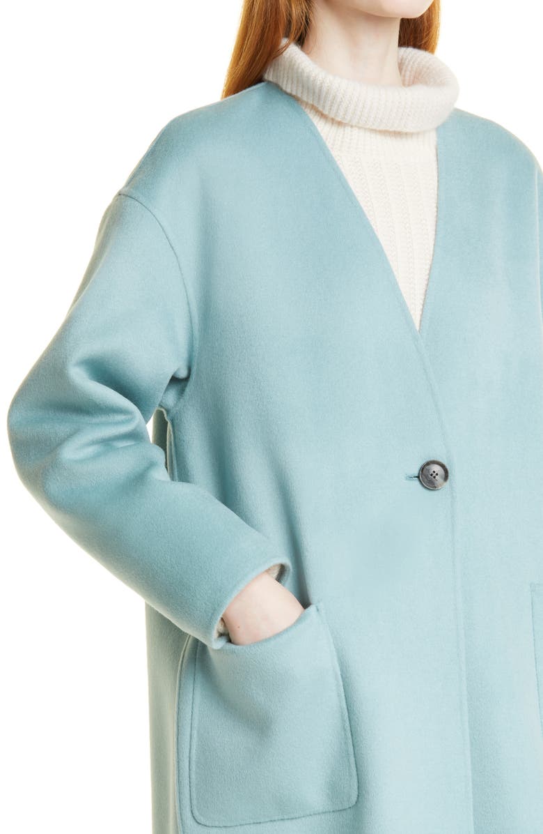 Nordstrom Signature Wool & Cashmere Double Face Coat, Alternate, color, 