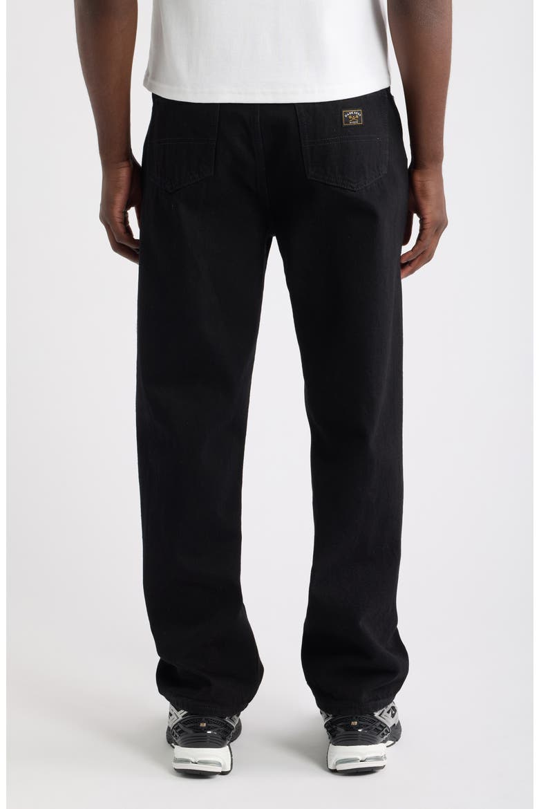 Silverado Straight Leg Jeans, Alternate, color, BLACK