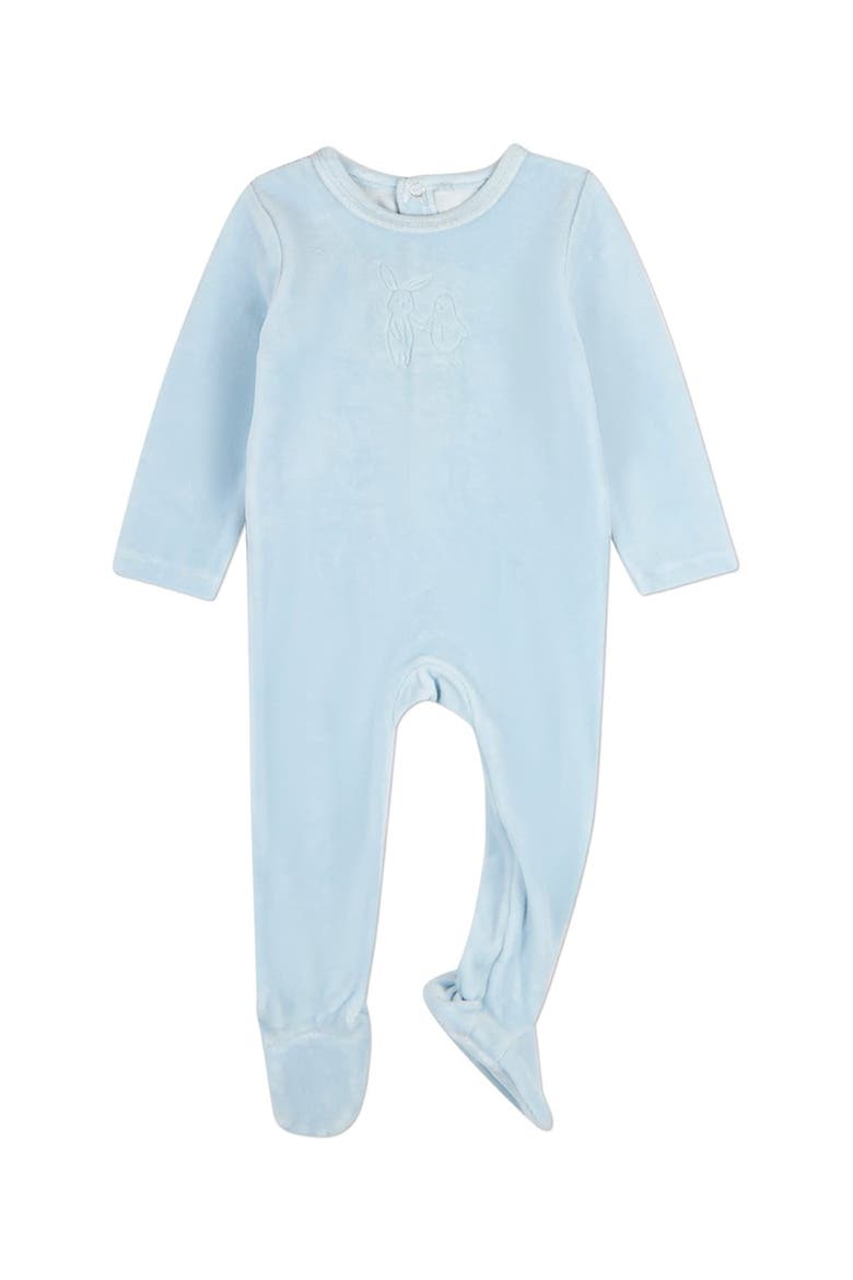 Baby Bunny Meets Chick Footie, Main, color, Baby Blue