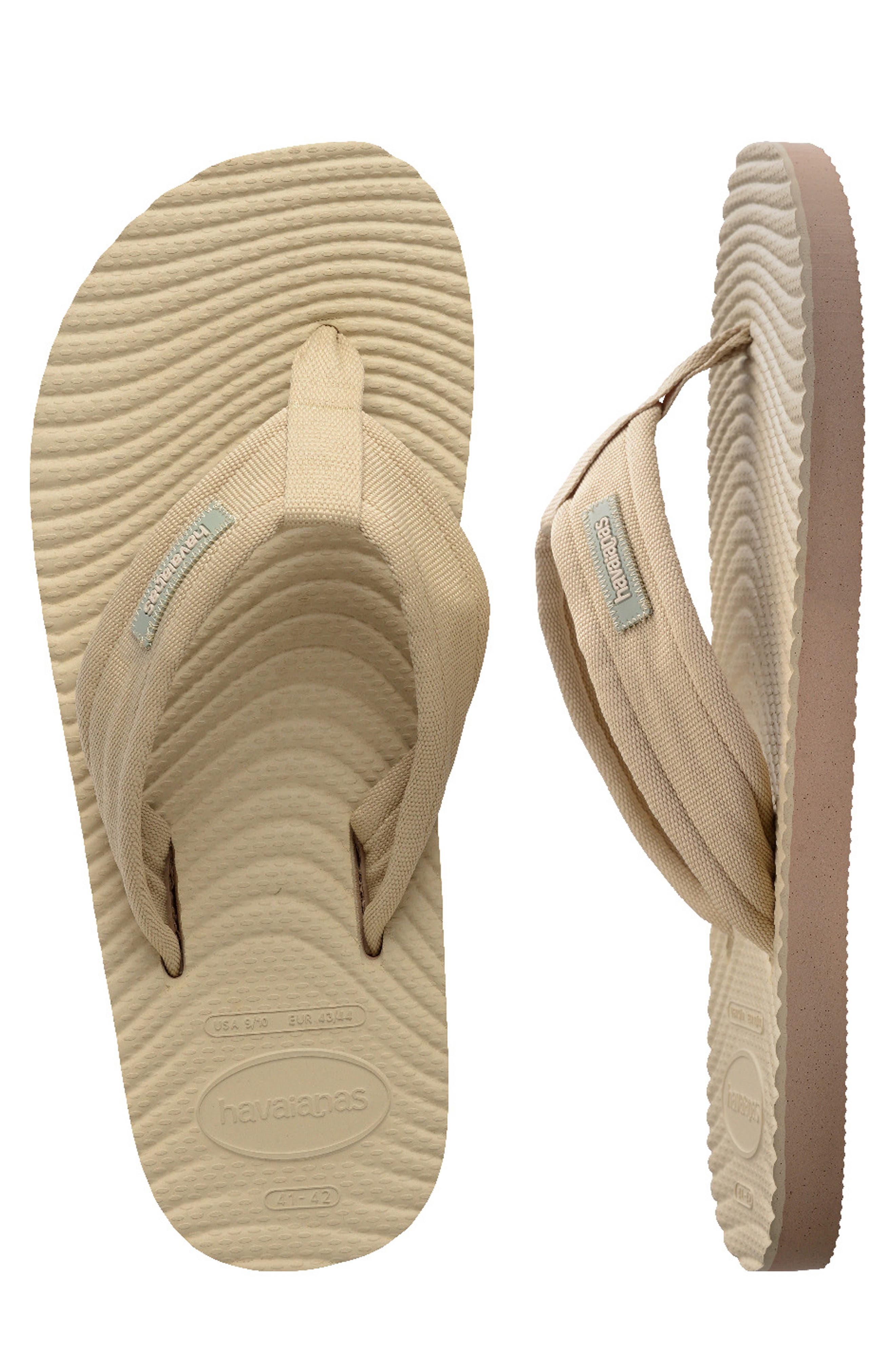 Surfer Coast Flip Flop, Alternate, color, ROSE GOLD/ SAND