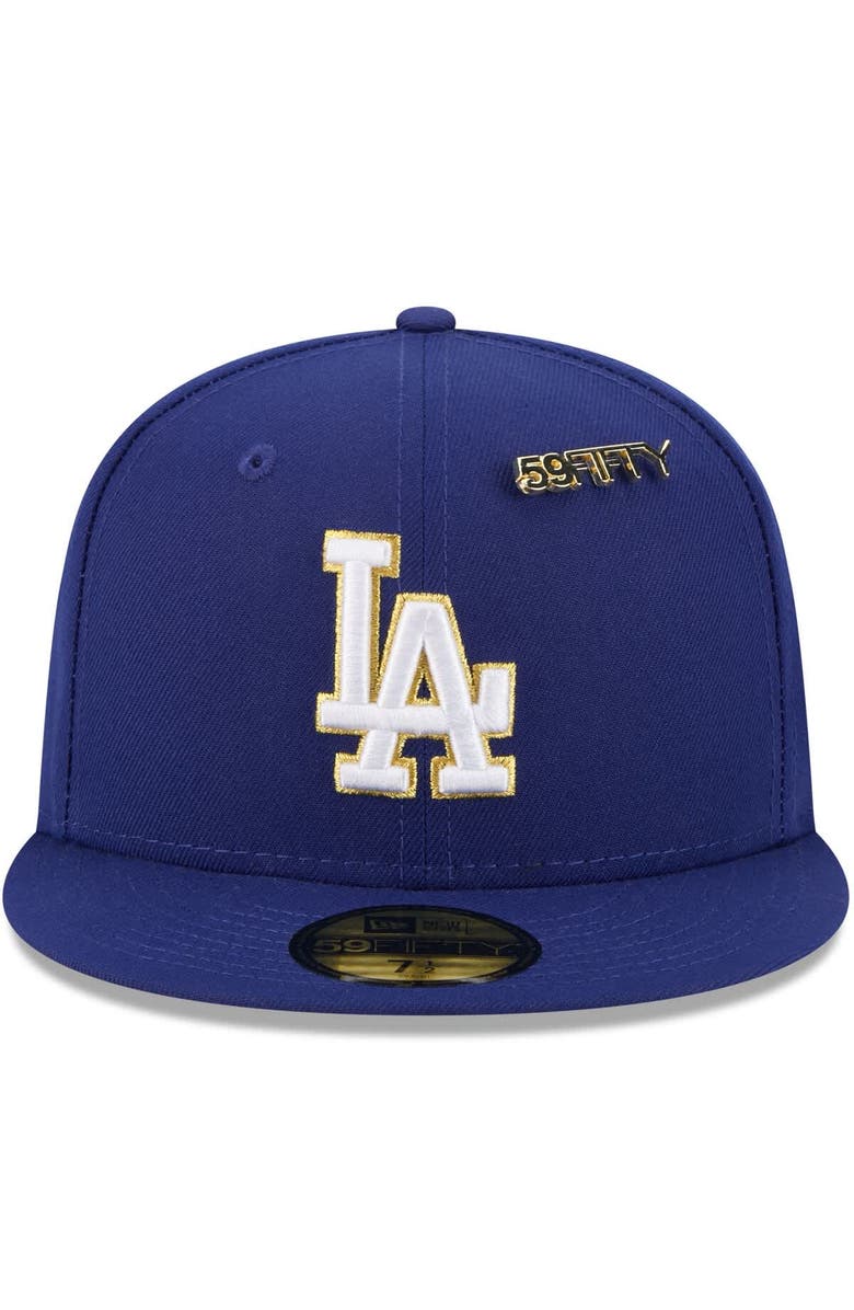 New Era Men's New Era Royal Los Angeles Dodgers 2025 59FIFTY Day 59FIFTY Fitted Hat with Pins, Alternate, color, Royal