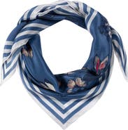 Lauren Ralph Lauren Floral Silk Square Scarf