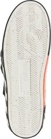 High Top Vulcanized Leather Sneaker