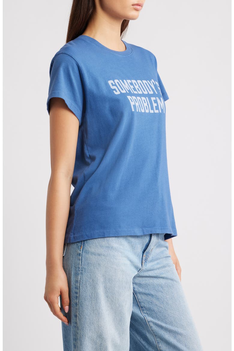 Morgan Wallen 'Somebody's Problem' Graphic T-Shirt, Alternate, color, DENIM