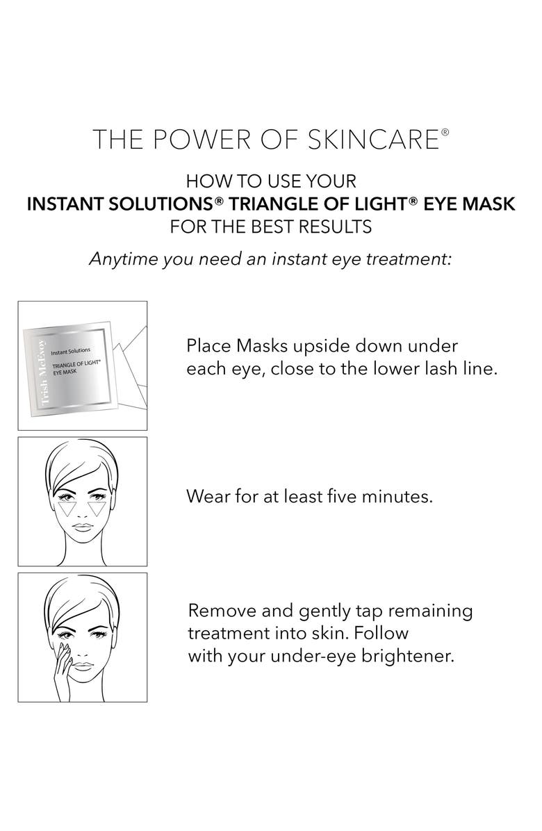 Trish McEvoy Instant Solutions<sup>®</sup> Triangle of Light<sup>®</sup> Eye Mask, Alternate, color, 