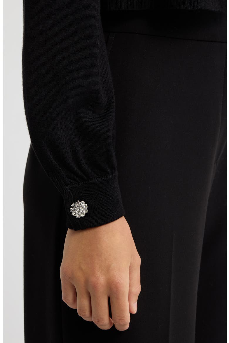 Kissing Front Shrug, Alternate, color, ANNE BLACK