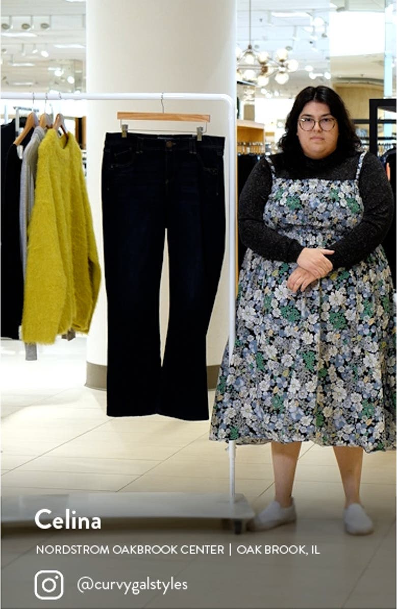 Brittany 'Ab'Solution Itty Bitty Bootcut Jeans, sales video thumbnail