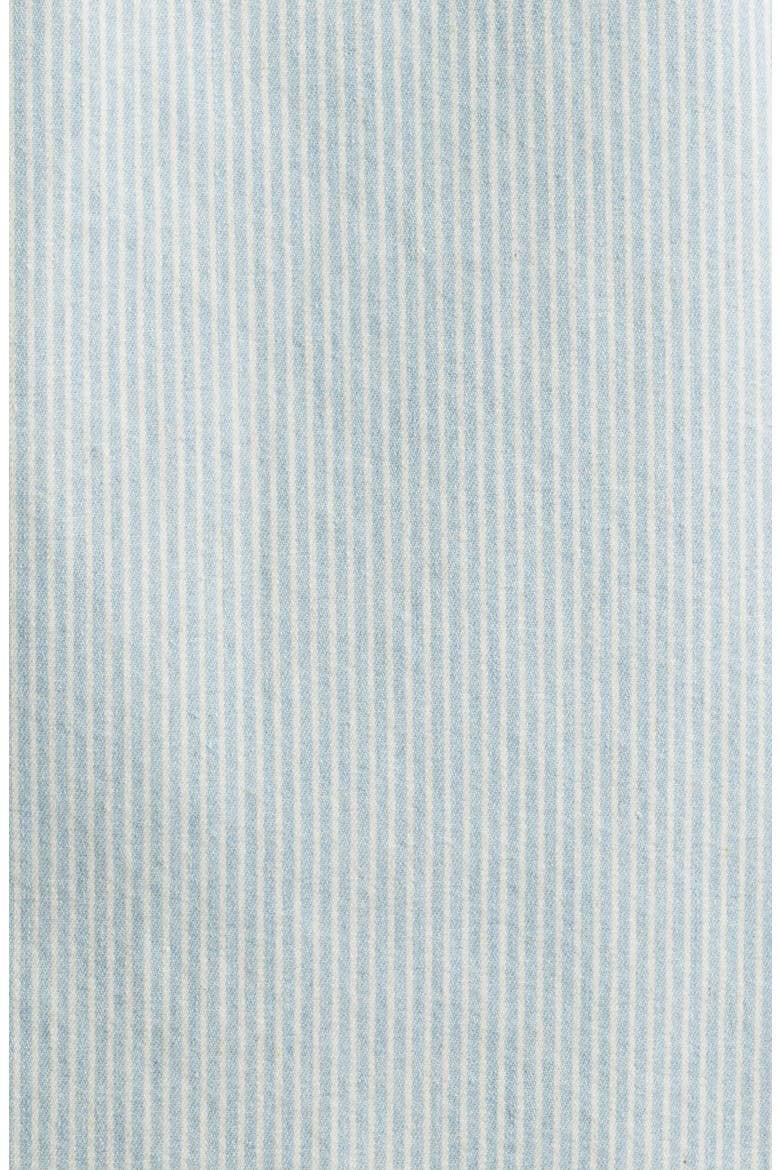 Stripe Denim Jacket, Alternate, color, LIGHT BLUE