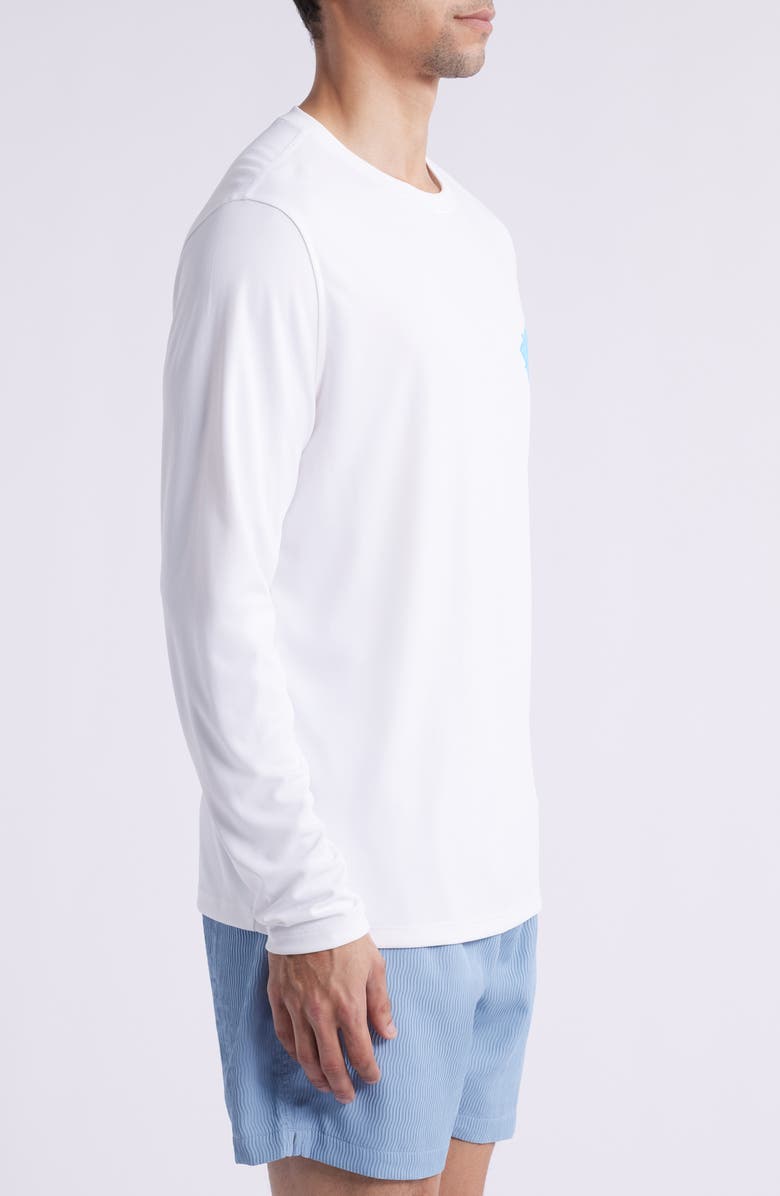 Chubbies The Reflector Sun Crewneck Rashguard, Alternate, color, 