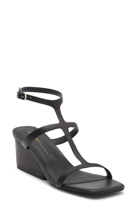 Semy Ankle Strap Wedge Sandal (Women)