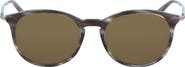FERRAGAMO 53mm Round Sunglasses
