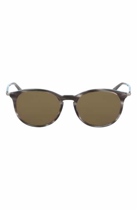FERRAGAMO 53mm Round Sunglasses