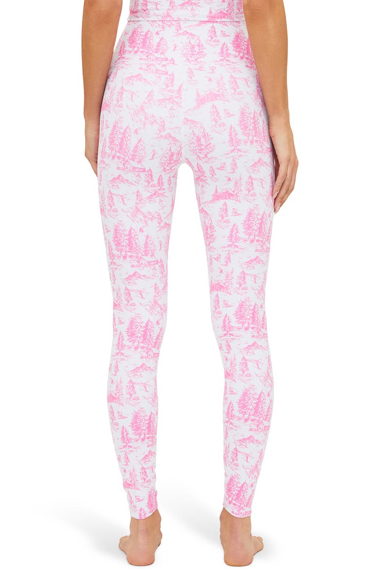 Beach Riot Piper Print Leggings, Alternate, color, Powder Pink