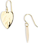 Ippolita Classico Crinkle Heart Drop Earrings