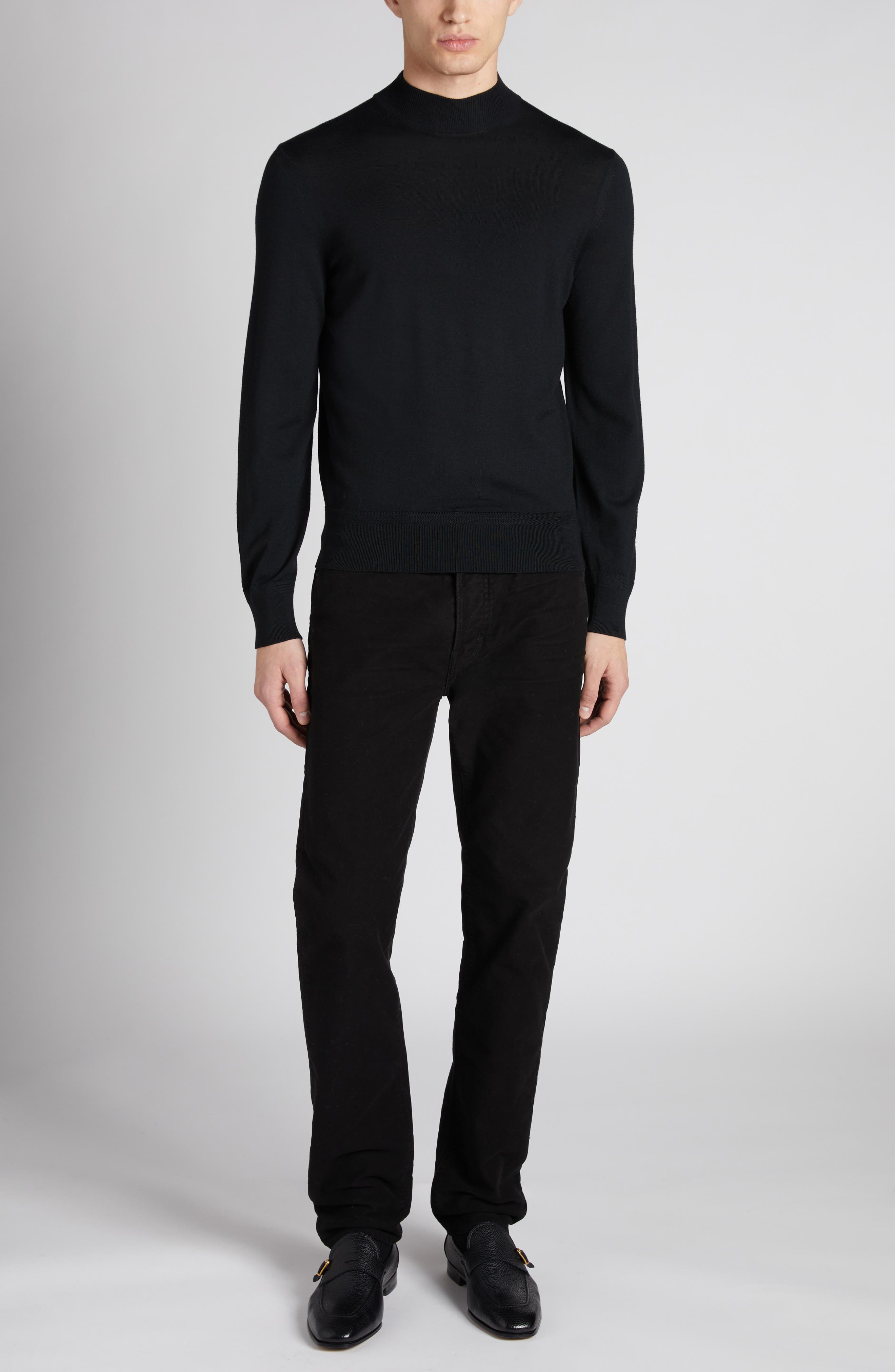 Cashmere & Silk Crewneck Sweater - image 2