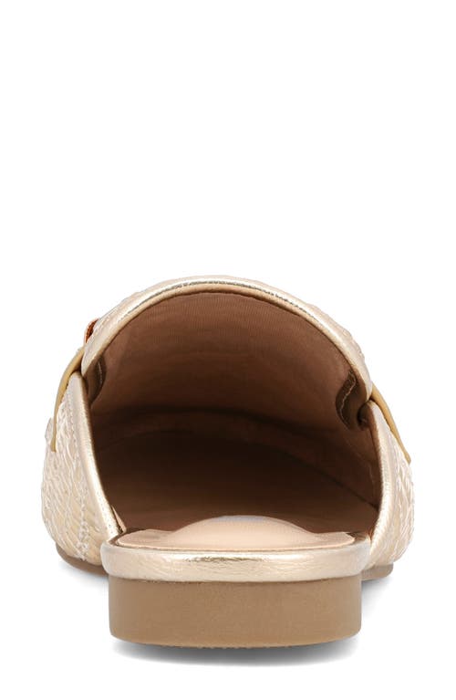 Mia Desz Mule In Gold