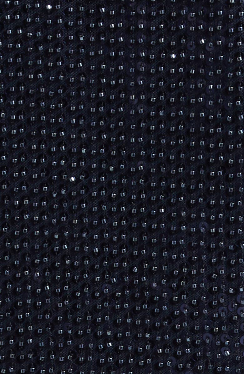 Ramy Brook Anna Sequin Jacket, Alternate, color, Navy Beaded Mesh