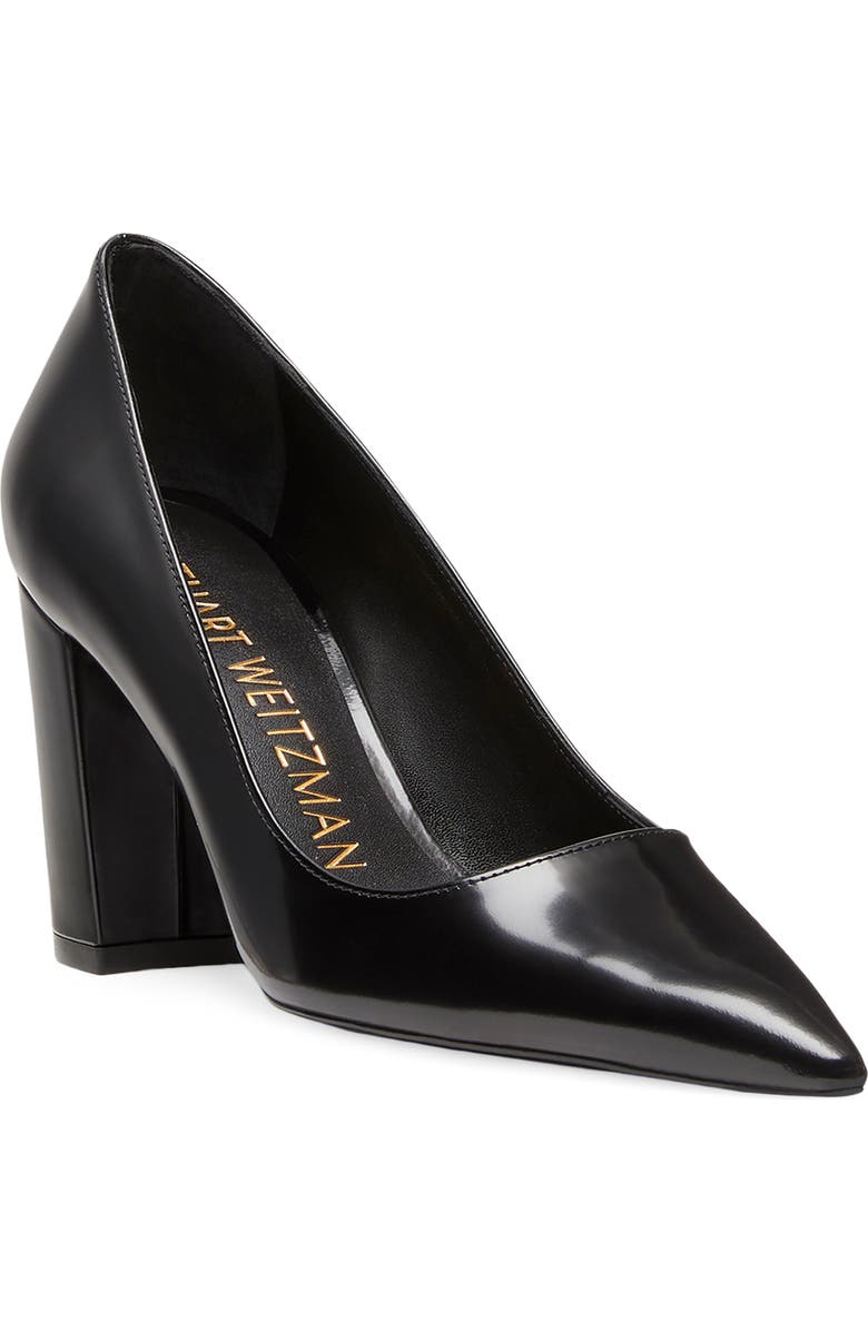 Stuart Weitzman Stuart 85 Block Heel Pump, Main, color,