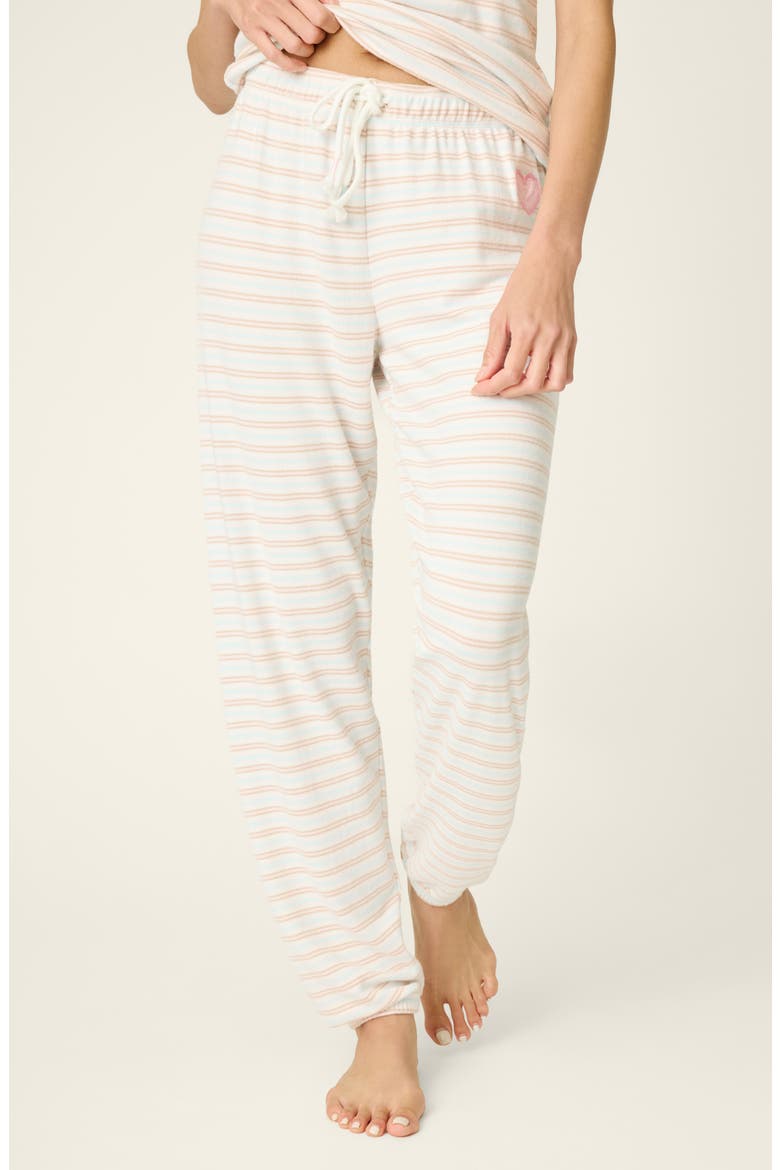 Jadore Amour Striped Pajama Pants, Main, color, STRIPE MULTI