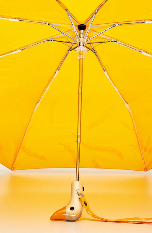 Original Duckhead Eco-friendly Compact Duck Umbrella In Yellow