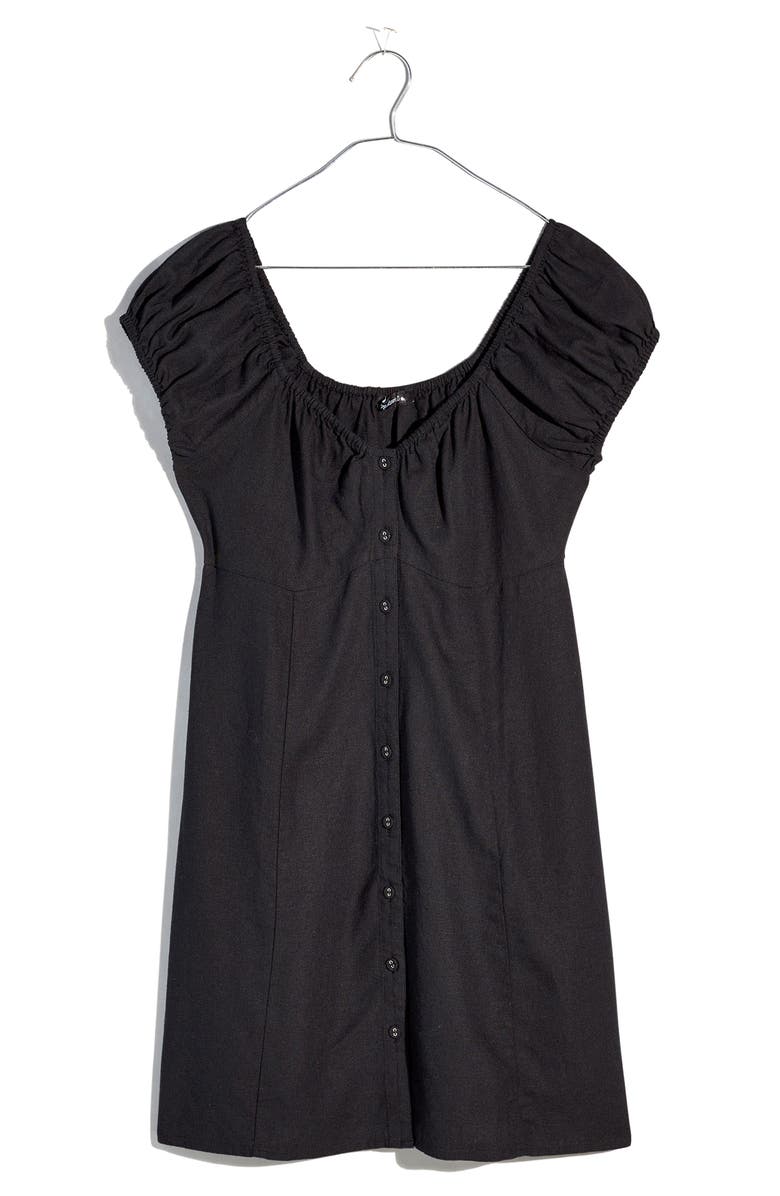 Madewell Margie Linen Blend Dress, Main, color, 