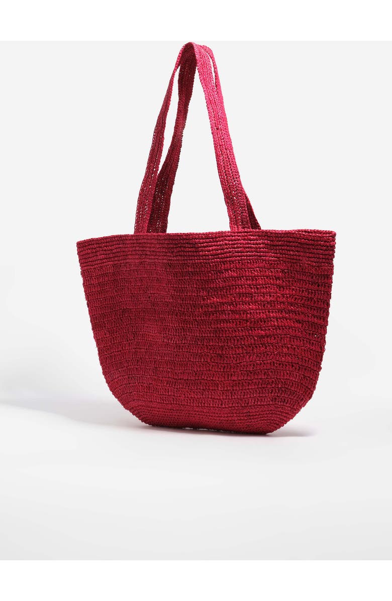 Bimba y Lola Woven Shoulder Bag, Alternate, color, Red
