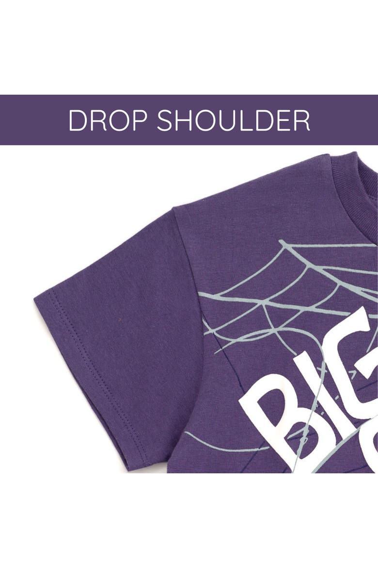 Spider-Man Graphic Short Sleeve T-Shirt, Alternate, color, Ghost Spider Dk Purple