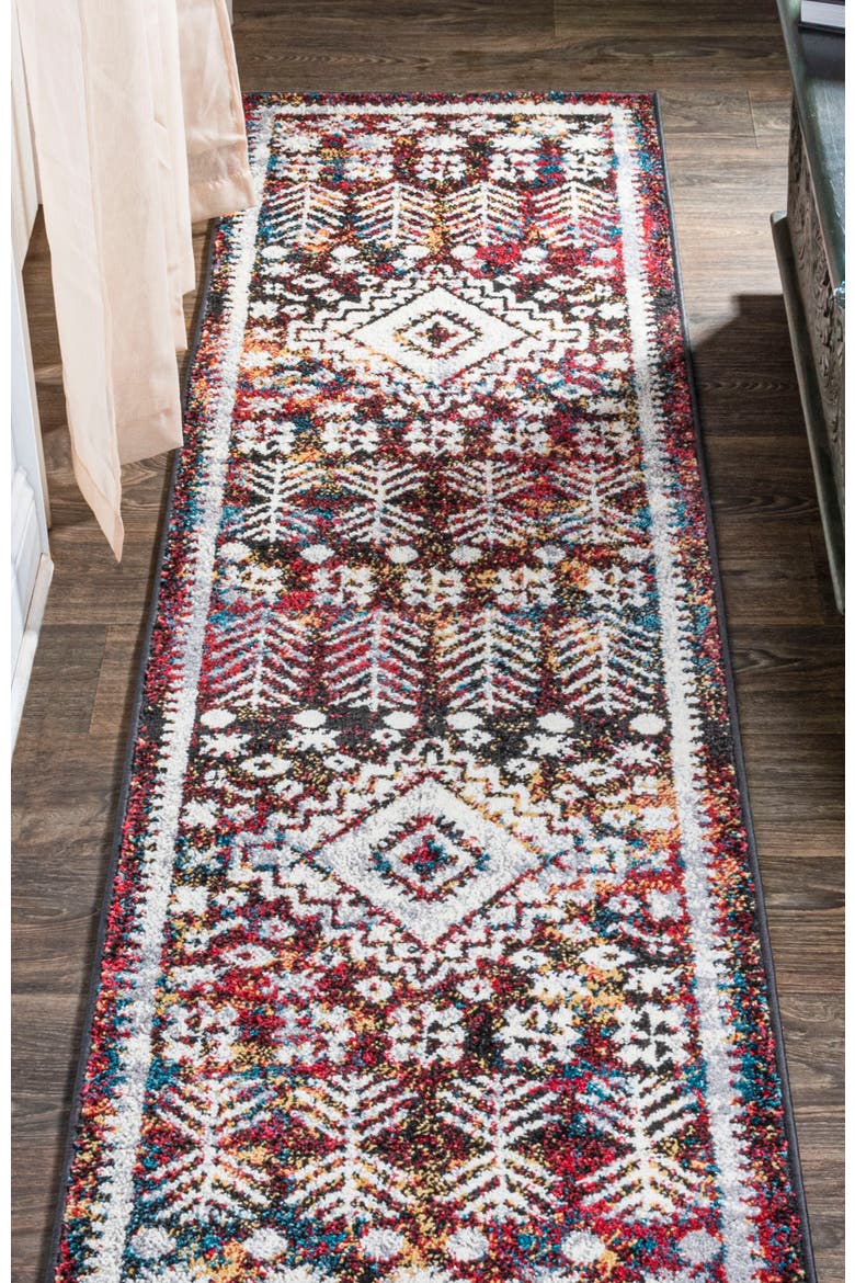 Dhiya Distressed Kilim Area Rug, Alternate, color, Multi