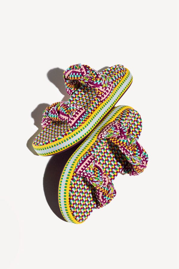 Daniela Bio Sandals, Alternate, color, Caribe