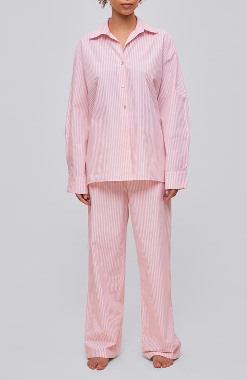 Papinelle Stripe Cotton Poplin Pajamas