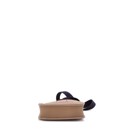 Pre-owned Hermes Hermes Evelyne Bag Gen Iii Clemence Tpm In Brown