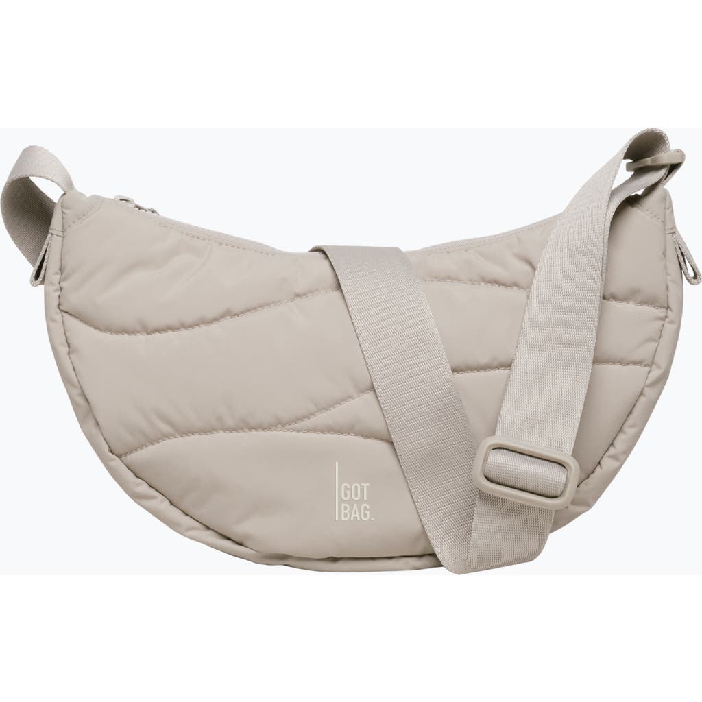 Got Bag Wavy Puffer Recycled Nylon Moon Bag