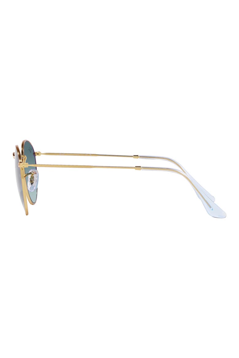 Icons 53mm Retro Sunglasses, Alternate, color, GOLD