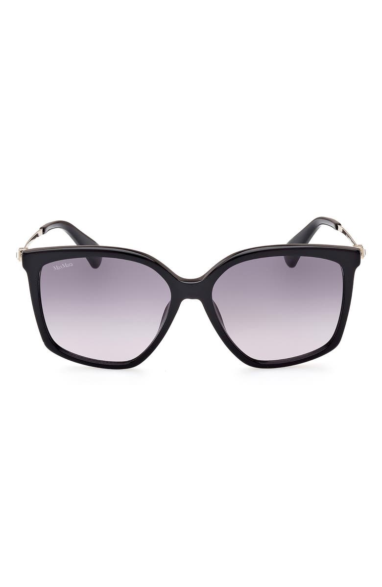 Max Mara 56mm Gradient Geometric Sunglasses | Nordstromrack display picture 3