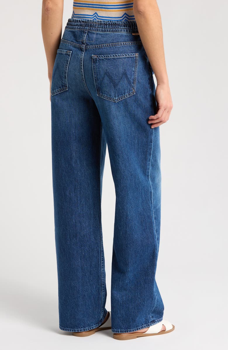 MOTHER The Drawn Tagger Sneak Wide Leg Jeans, Alternate, color, 