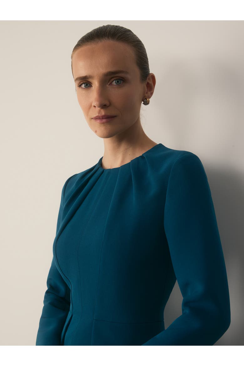 Doppio Elaria Midi Dress, Alternate, color, Blue