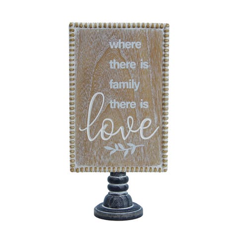 Love Table Top Sign