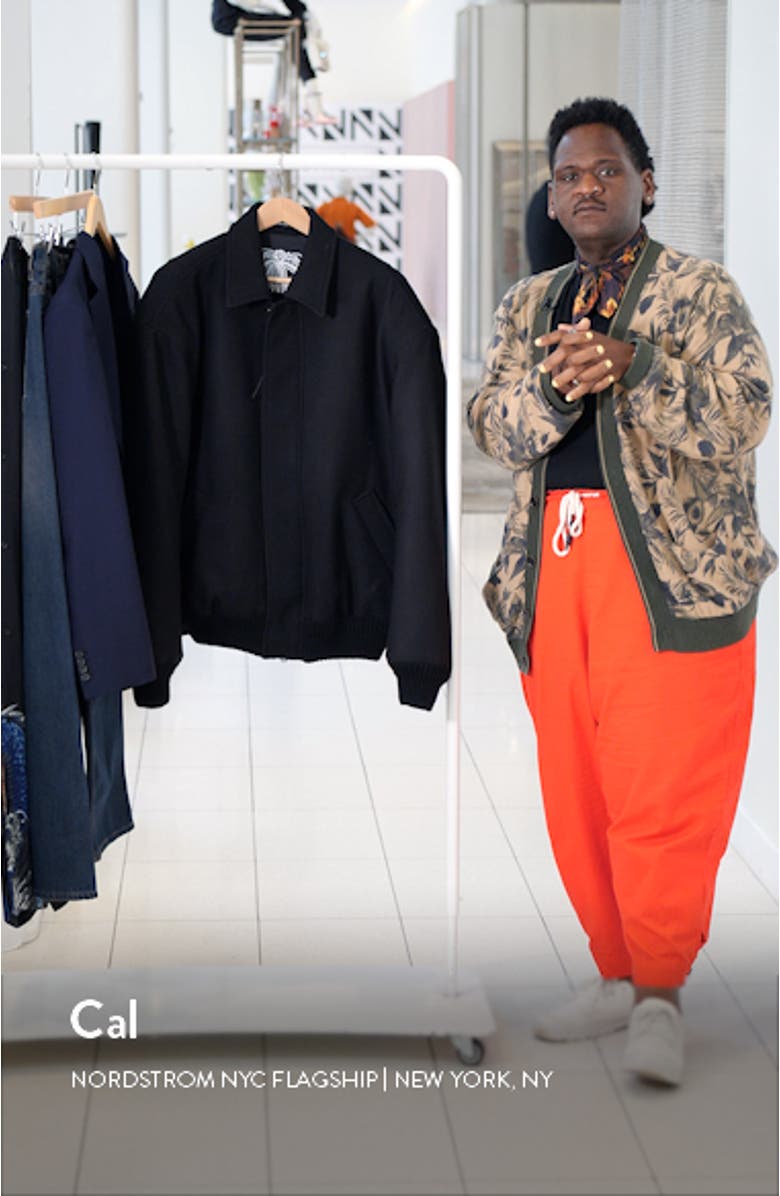 Wool Bomber Jacket, sales video thumbnail