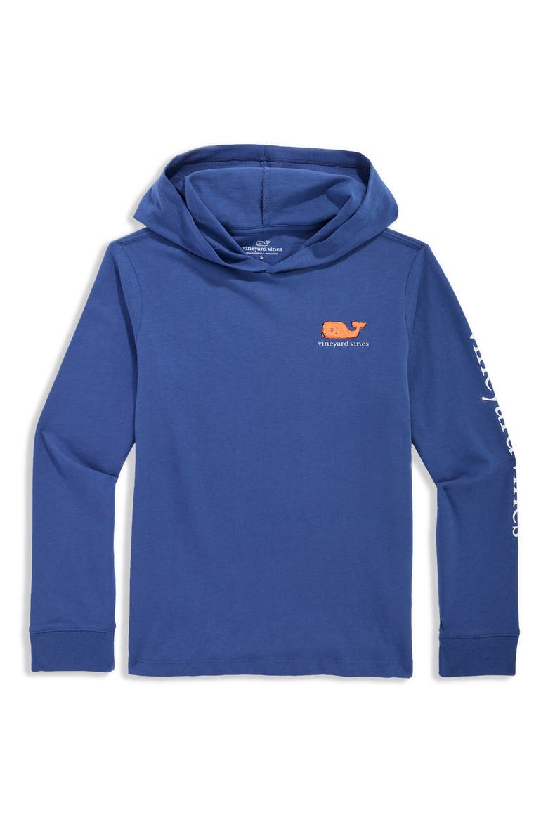Kids' Whale Nuggets Hoodie T-Shirt, Main, color, MOONSHINE