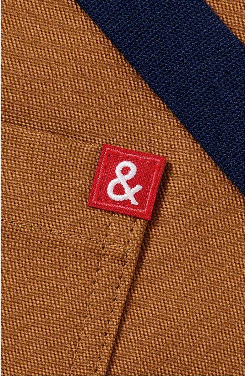 Hedley & Bennett The Bistro Apron - Denver Brown, Alternate, color, Denver